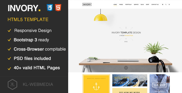 Invory - Multi-Purpose HTML5 Template