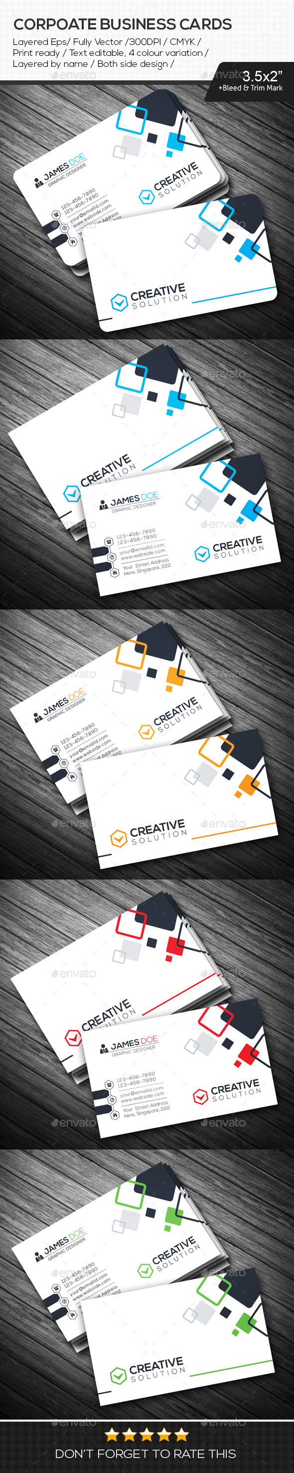GraphicRiver Creative Solution Corporate Business Cards 10842344 GraphicRiver Creative Solution Corporate Business Cards 10842344