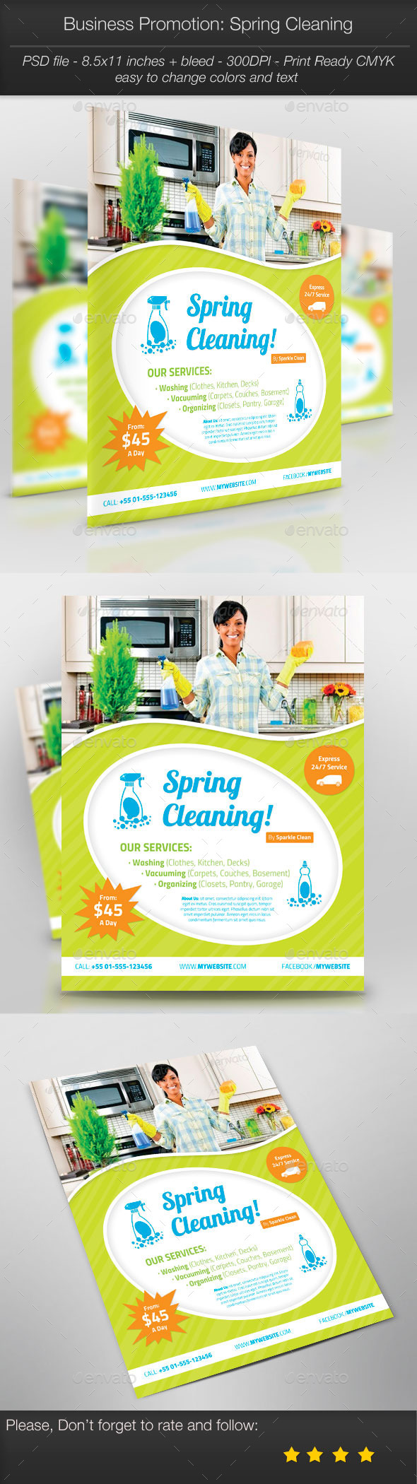 GraphicRiver Business Promotion Spring Cleaning 10843126 GraphicRiver Business Promotion Spring Cleaning 10843126