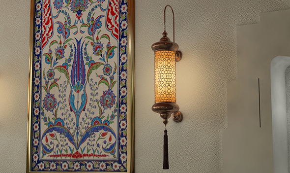 3DOcean Ottoman Wall Lamp 10852362 3DOcean Ottoman Wall Lamp 10852362