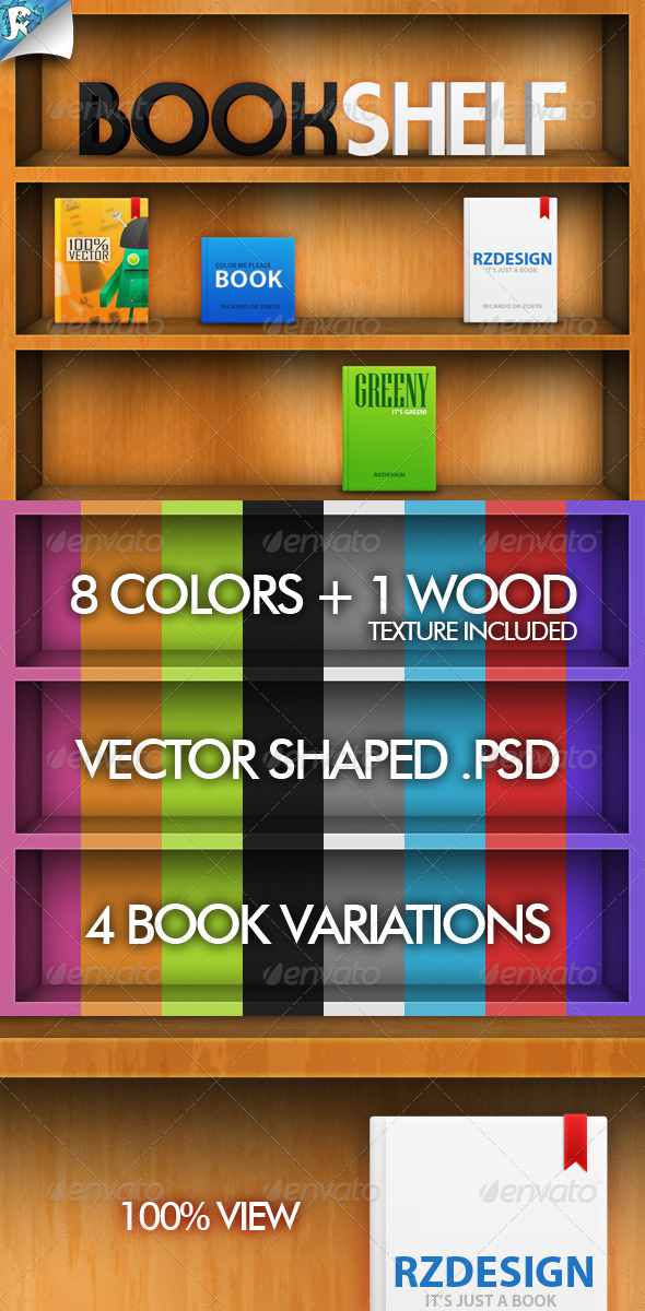 Book Shelf - For books and more - Miscellaneous Illustrations