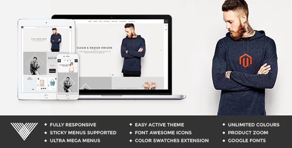 ThemeForest Vintage Minimal Ecommerce Megento Theme 10797839 ThemeForest Vintage Minimal Ecommerce Megento Theme 10797839
