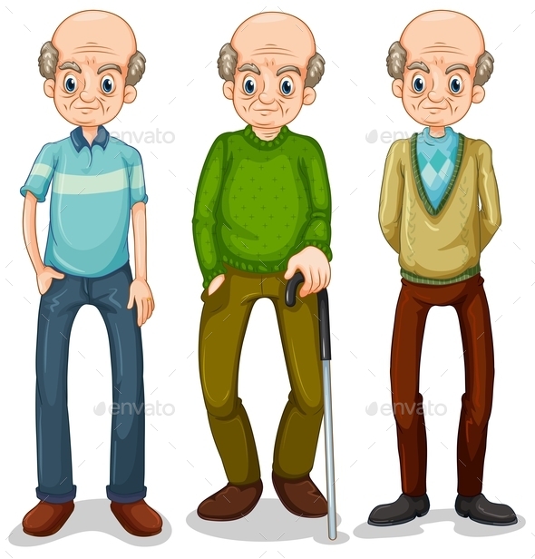 GraphicRiver Old Man 10853269 GraphicRiver Old Man 10853269