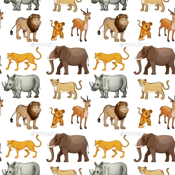 GraphicRiver Various Animals 10853501 GraphicRiver Various Animals 10853501
