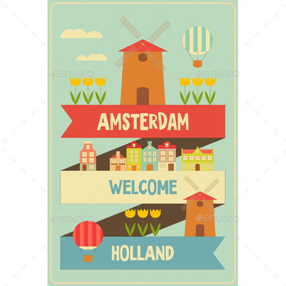 GraphicRiver Amsterdam 10855447 GraphicRiver Amsterdam 10855447