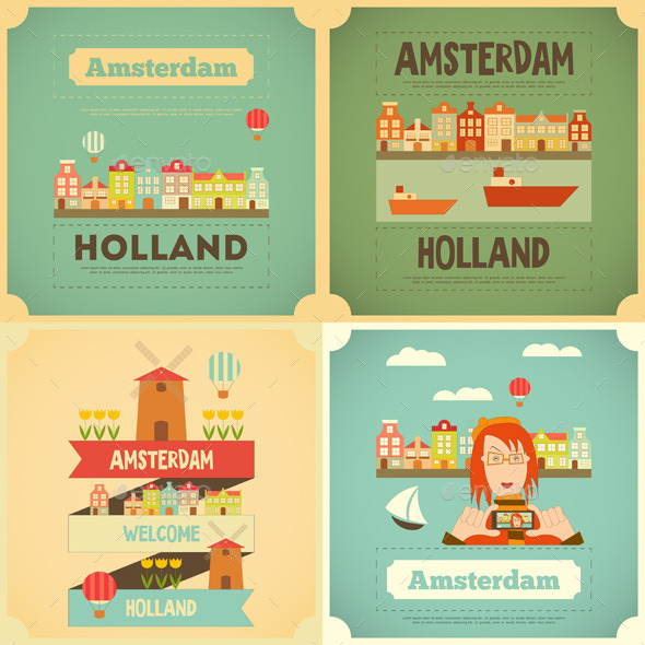 GraphicRiver Amsterdam 10855455 GraphicRiver Amsterdam 10855455