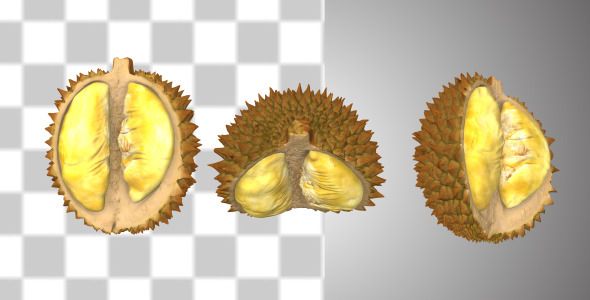 Peeled Durian Peeled Durian
