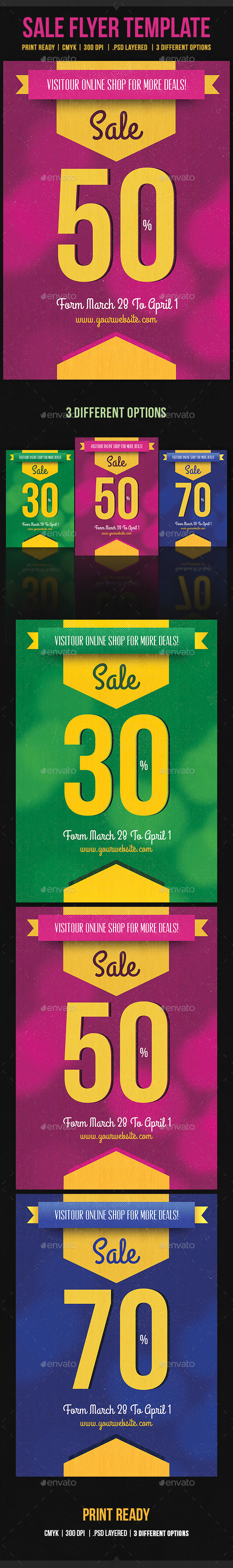 GraphicRiver Sale Flyer Template 10859124 GraphicRiver Sale Flyer Template 10859124