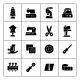 Set Icons of Sewing