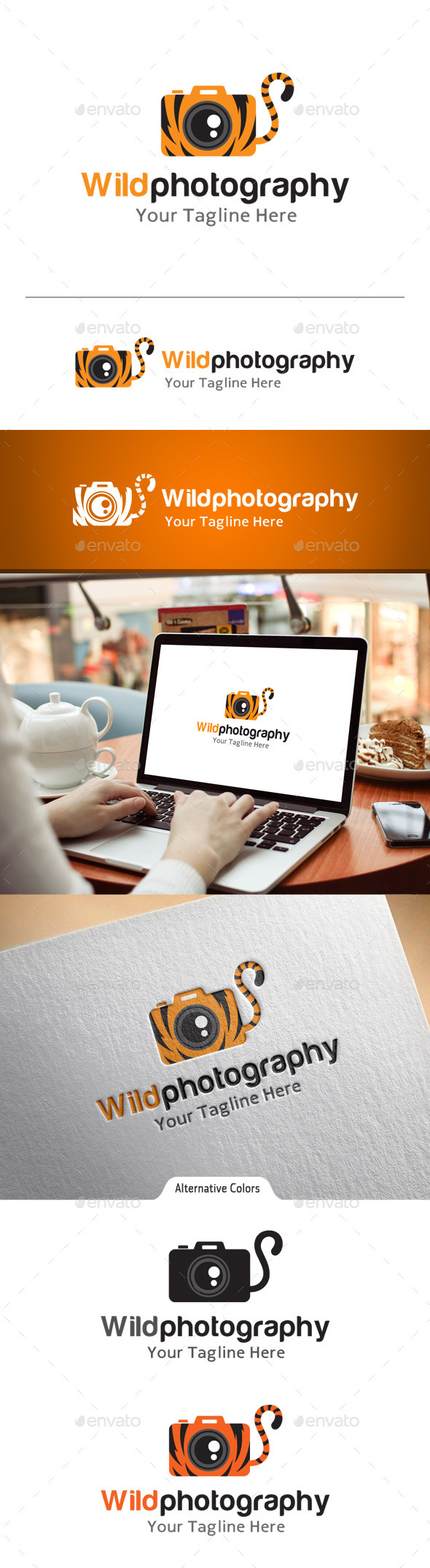 GraphicRiver Wild Photography Logo 10863249 GraphicRiver Wild Photography Logo 10863249