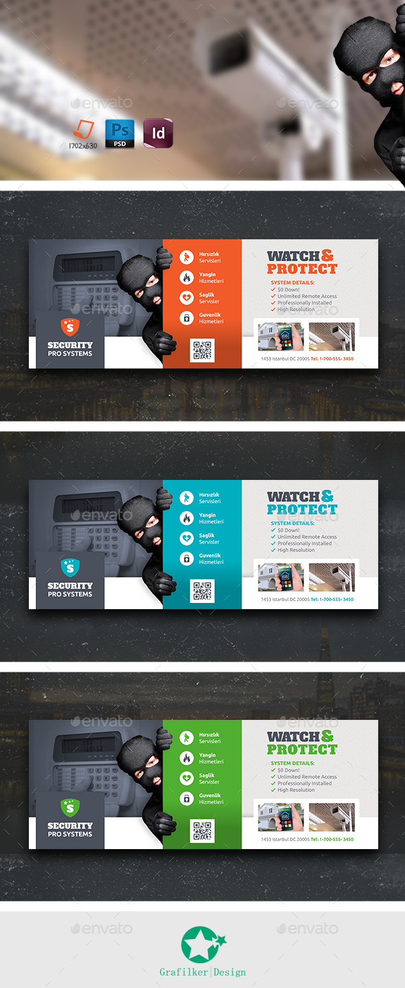 GraphicRiver Security Systems Cover Templates 10863336 GraphicRiver Security Systems Cover Templates 10863336