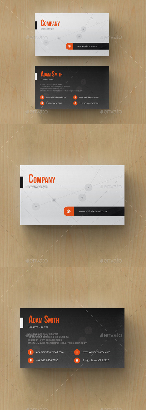 GraphicRiver Creative Business Card 10863643 GraphicRiver Creative Business Card 10863643