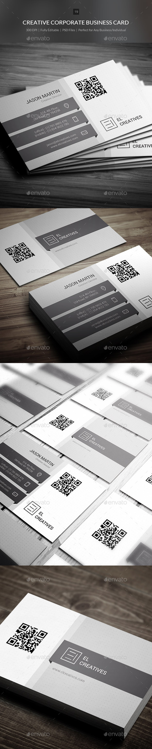 GraphicRiver Creative Corporate Business Card 19 10863859 GraphicRiver Creative Corporate Business Card 19 10863859
