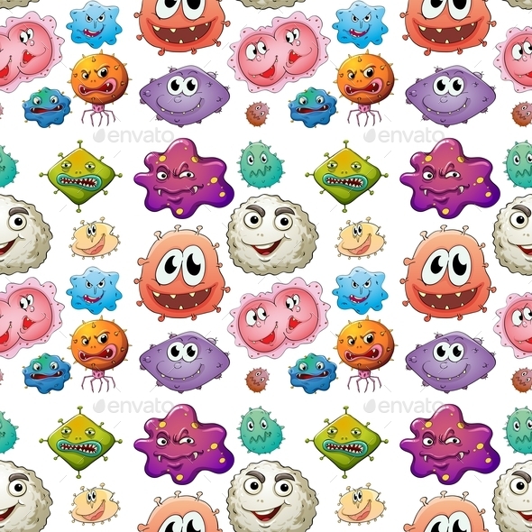 GraphicRiver Seamless Germs 10864015 GraphicRiver Seamless Germs 10864015