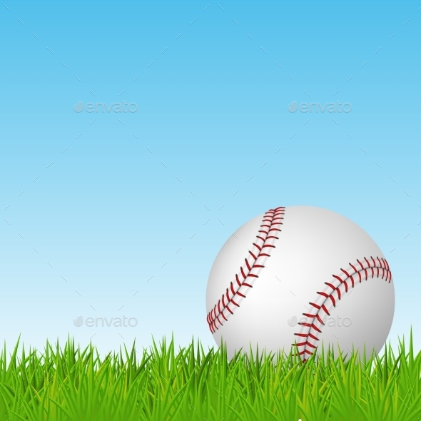 GraphicRiver Baseball on Grass 10864580 GraphicRiver Baseball on Grass 10864580