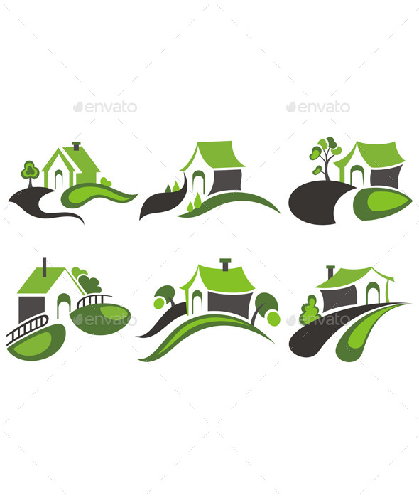 GraphicRiver Real Estate Symbols 10868314 GraphicRiver Real Estate Symbols 10868314