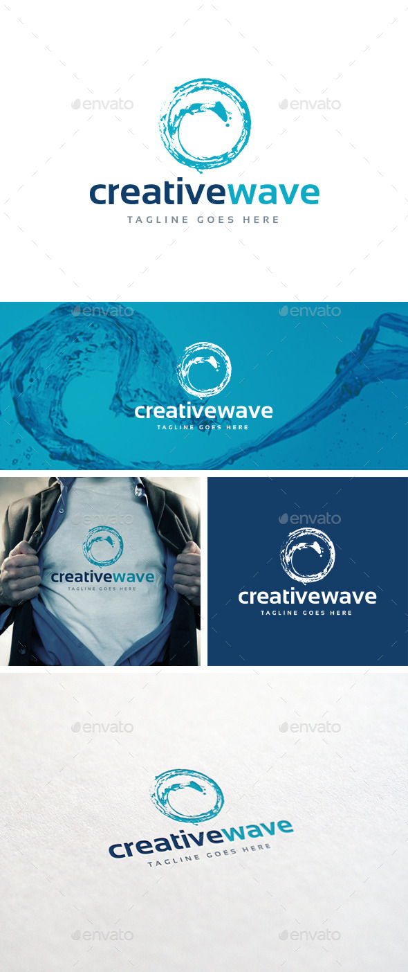 GraphicRiver Creative Wave Logo Template 10868469 GraphicRiver Creative Wave Logo Template 10868469