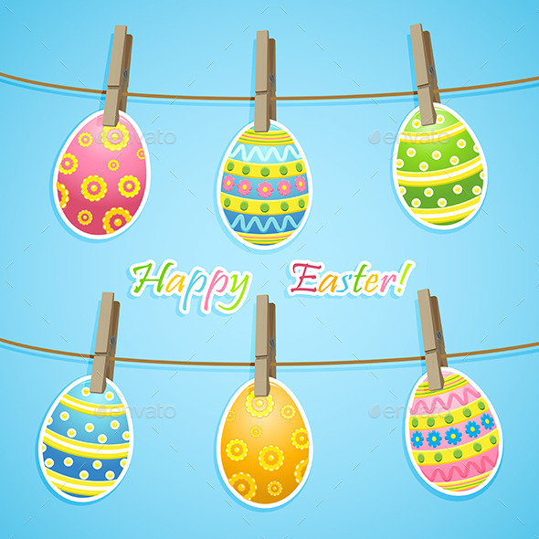 GraphicRiver Easter Eggs 10868763 GraphicRiver Easter Eggs 10868763