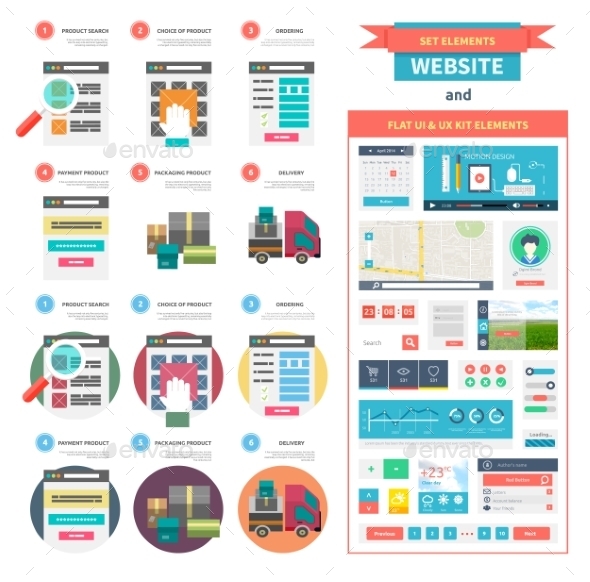 GraphicRiver Internet Shopping and Delivery 10868937 GraphicRiver Internet Shopping and Delivery 10868937