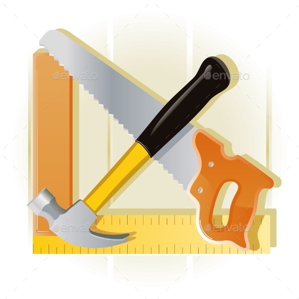 GraphicRiver Carpentry Tools 10868938 GraphicRiver Carpentry Tools 10868938