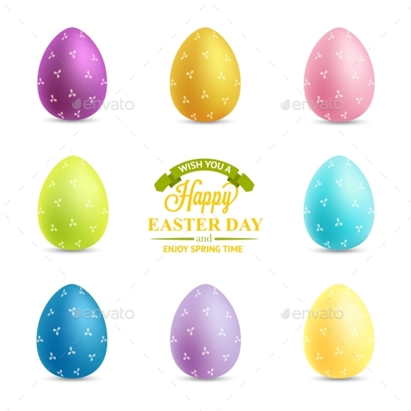 GraphicRiver Easter Eggs 10869092 GraphicRiver Easter Eggs 10869092