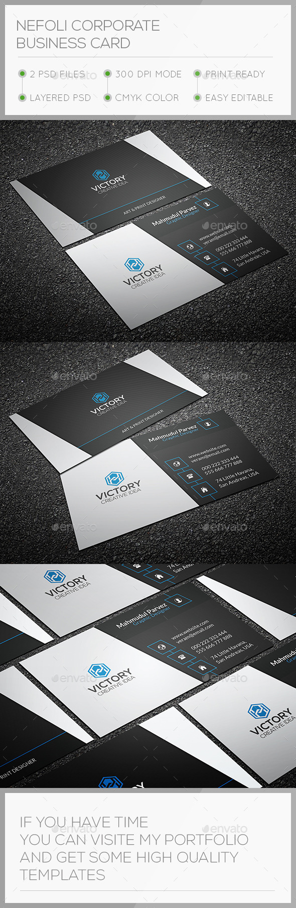 Nefoli Corporate Business Card (Corporate)