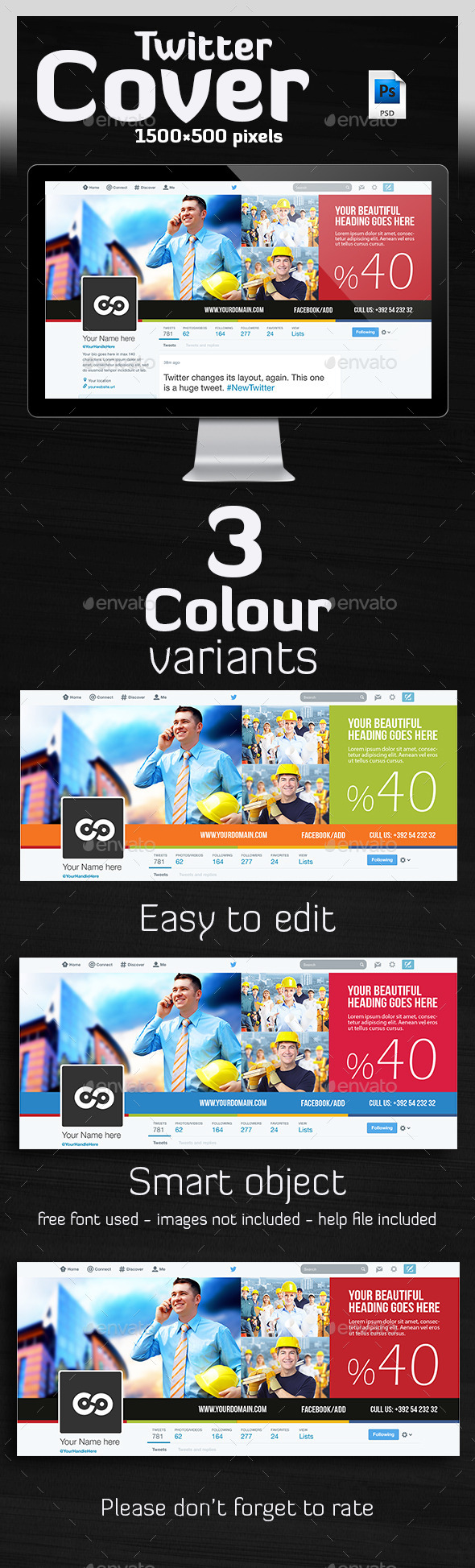 GraphicRiver Multipurpose Twitter Header 10869608 GraphicRiver Multipurpose Twitter Header 10869608