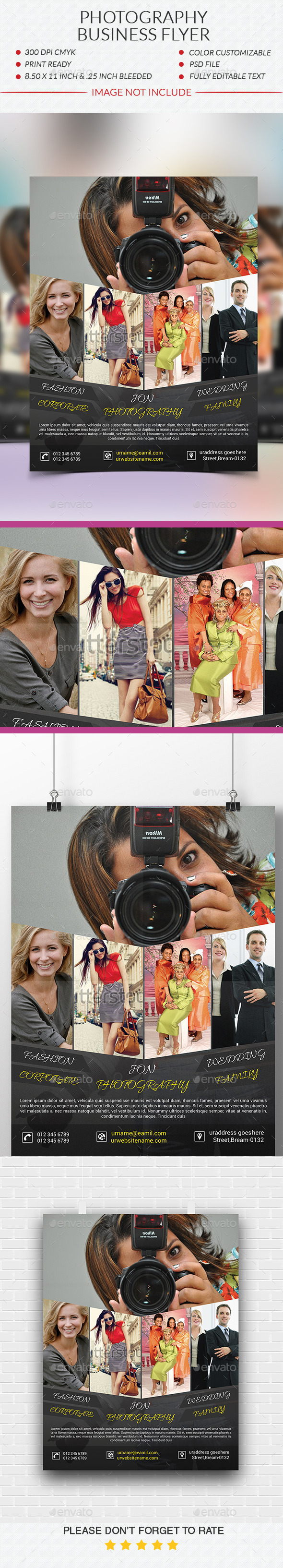 GraphicRiver Photography flyer Vol-2 10870576 GraphicRiver Photography flyer Vol-2 10870576