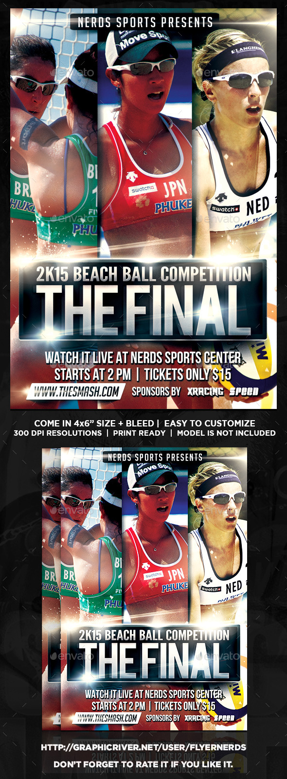 GraphicRiver 2K15 Beach Ball Competion Sports Flyer 10870652 GraphicRiver 2K15 Beach Ball Competion Sports Flyer 10870652