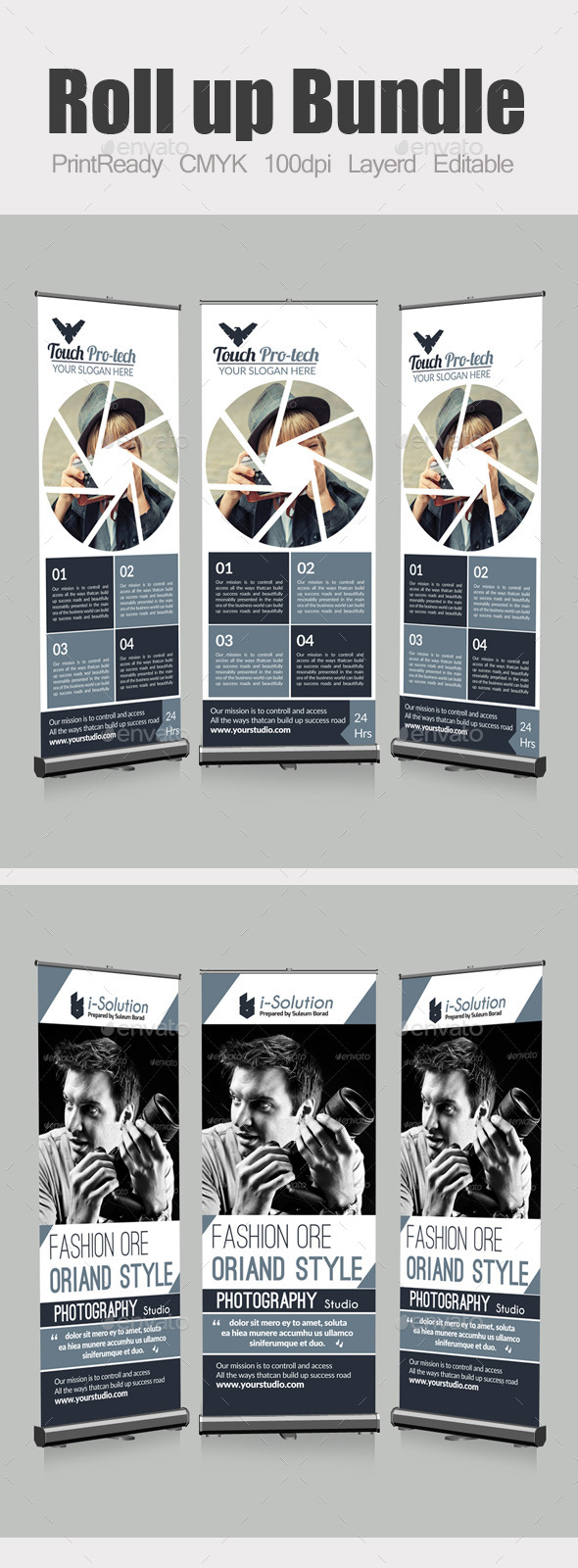 GraphicRiver Photography Roll Up Banners Bundle 10871328 GraphicRiver Photography Roll Up Banners Bundle 10871328