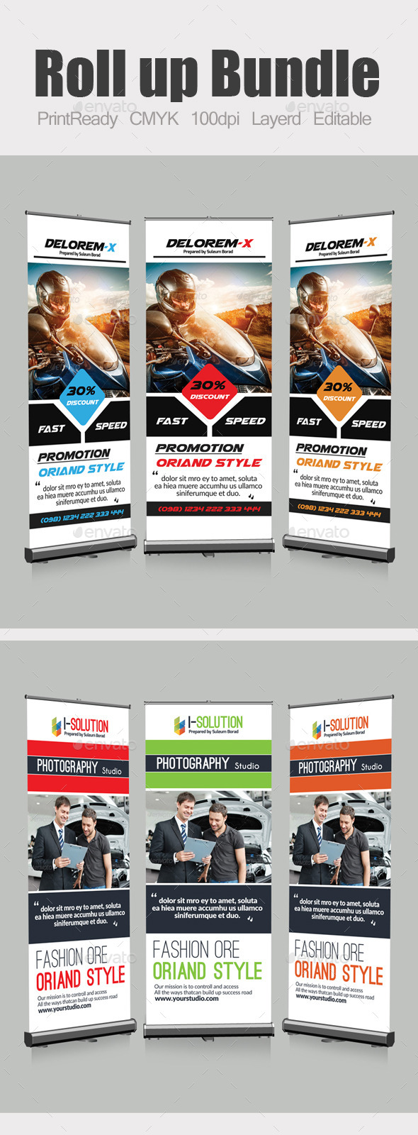 GraphicRiver Roll Up Business Banners Bundle 10871401 GraphicRiver Roll Up Business Banners Bundle 10871401