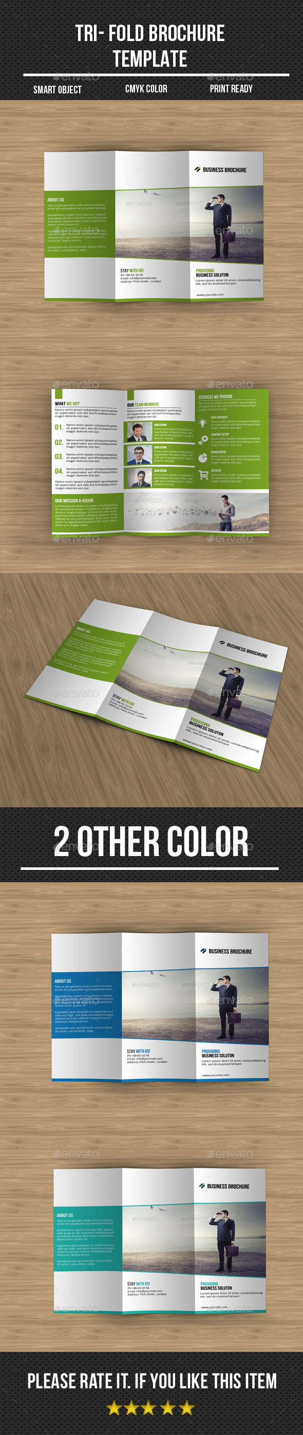 GraphicRiver Tri Fold Corporate Brochure 10873909 GraphicRiver Tri Fold Corporate Brochure 10873909