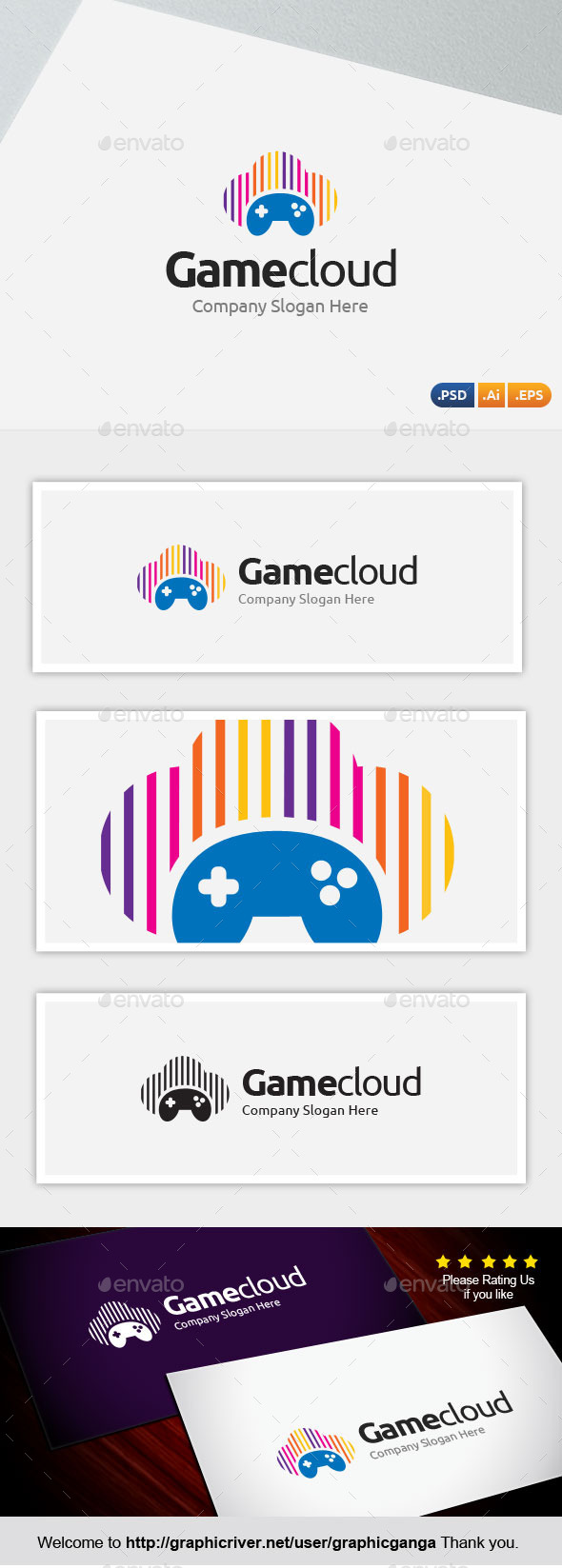 GraphicRiver Game Cloud 10873950 GraphicRiver Game Cloud 10873950
