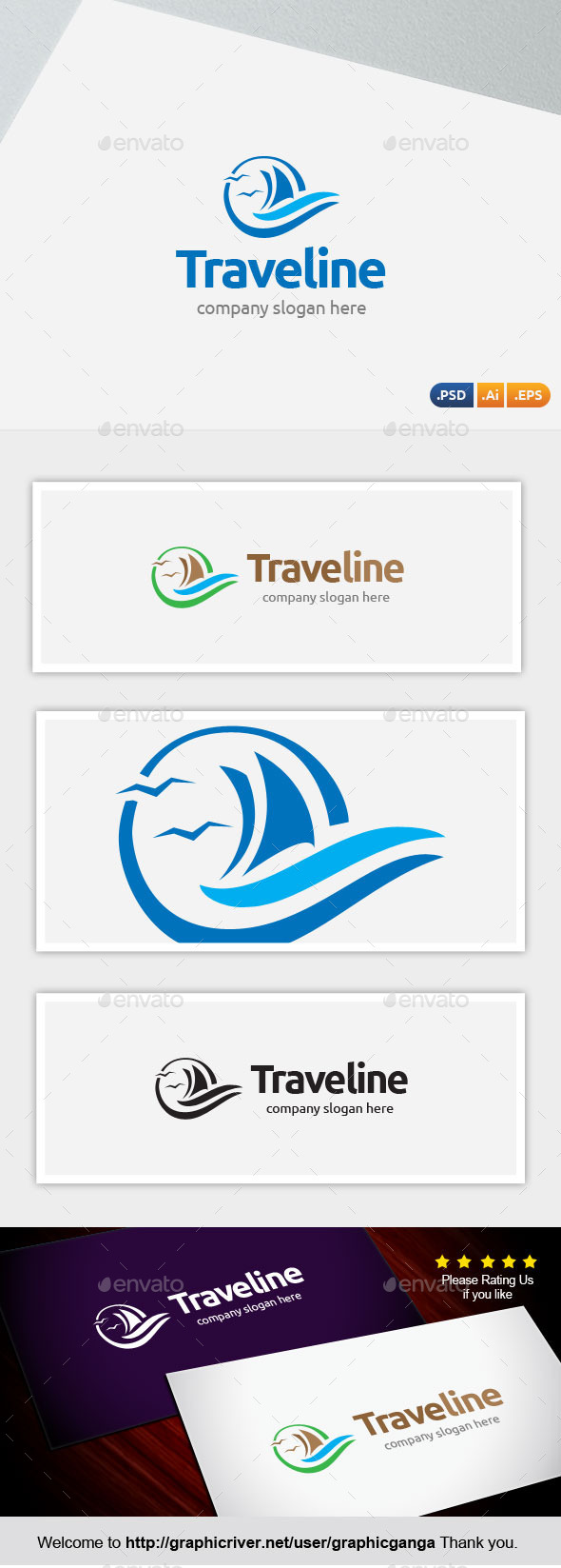 GraphicRiver Traveline 10874099 GraphicRiver Traveline 10874099