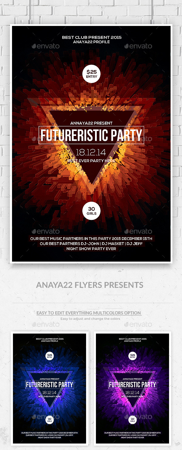 GraphicRiver Abstract Future Flyer Psd Templates 10875605 GraphicRiver Abstract Future Flyer Psd Templates 10875605