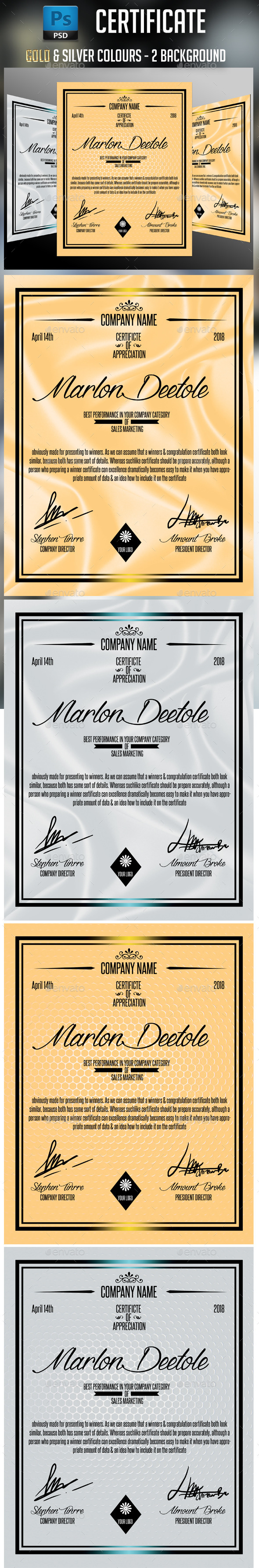 GraphicRiver Cerificate 10880028 GraphicRiver Cerificate 10880028
