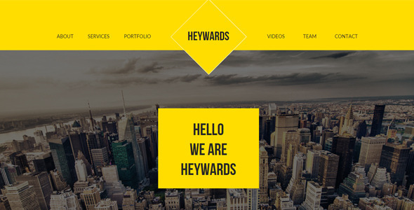 Heywards - Multi-purpose Muse Template