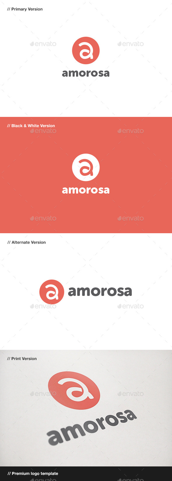 GraphicRiver Amorosa Lettar A Logo 10880163 GraphicRiver Amorosa Lettar A Logo 10880163