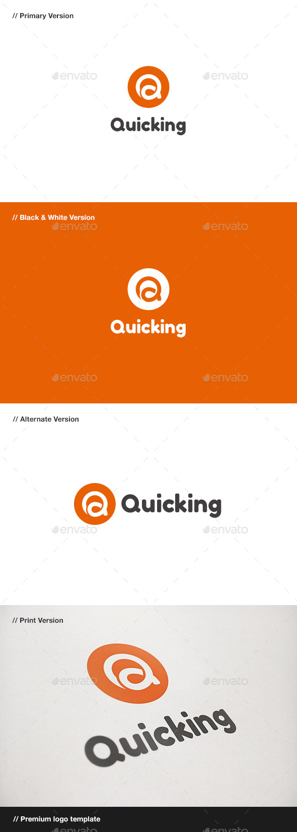 GraphicRiver Quicking Letter Q Logo 10880170 GraphicRiver Quicking Letter Q Logo 10880170