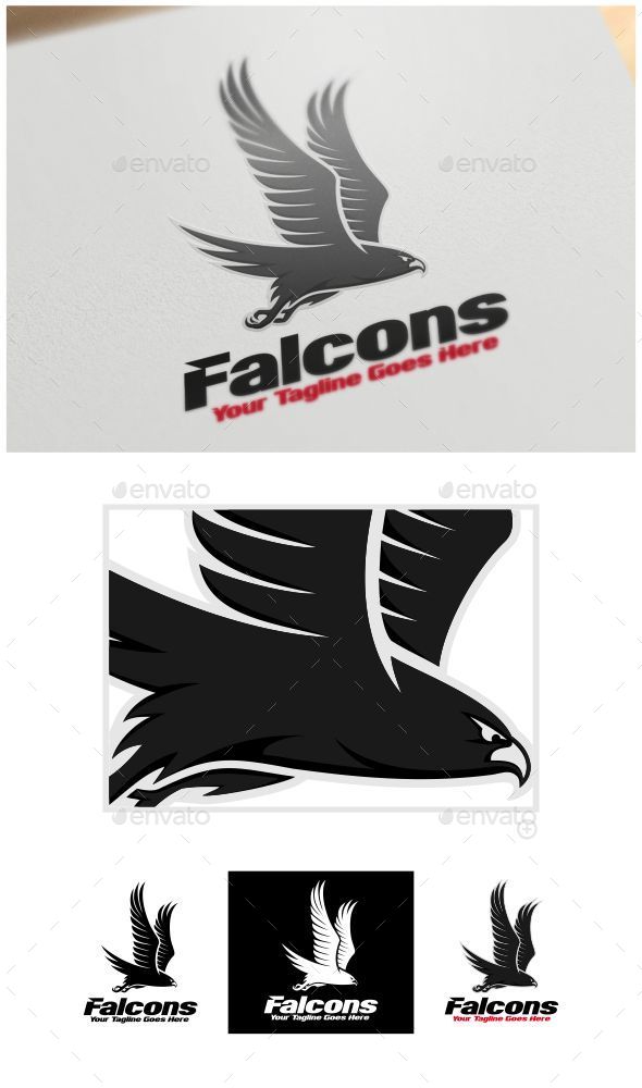 GraphicRiver Falcons Logo Template 10880585 GraphicRiver Falcons Logo Template 10880585