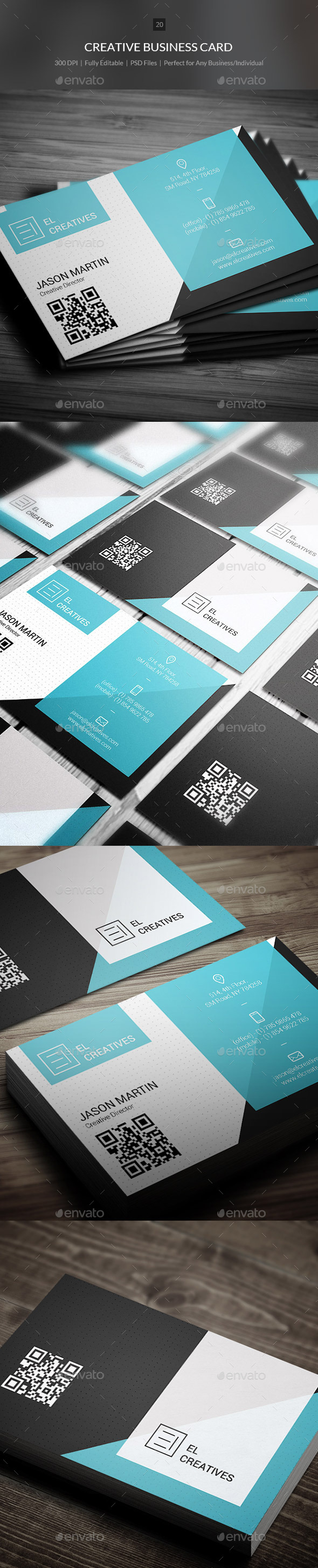 GraphicRiver Creative Business Card 20 10881999 GraphicRiver Creative Business Card 20 10881999