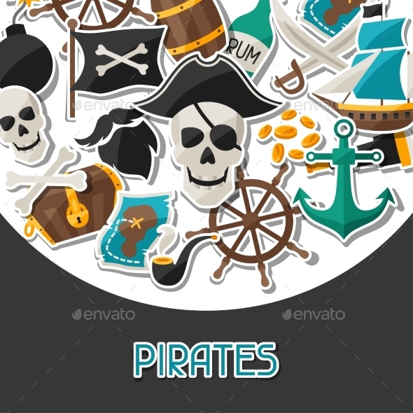 GraphicRiver Pirate Background 10882351 GraphicRiver Pirate Background 10882351
