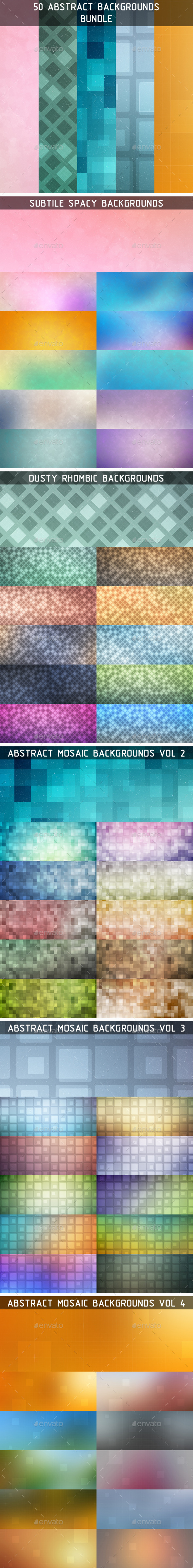 GraphicRiver 50 Abstract Backgrounds Bundle 10884384 GraphicRiver 50 Abstract Backgrounds Bundle 10884384