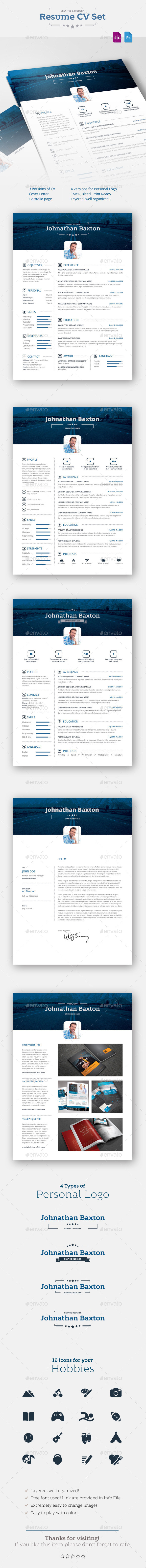 GraphicRiver Resume CV 10884707 GraphicRiver Resume CV 10884707