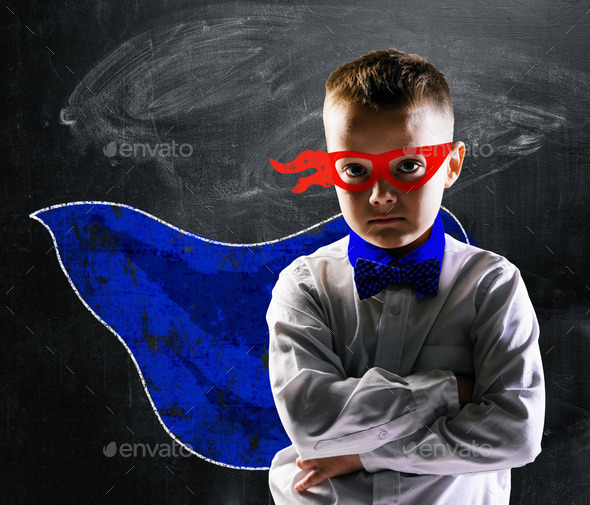 superhero school boy (Misc) Photo Download