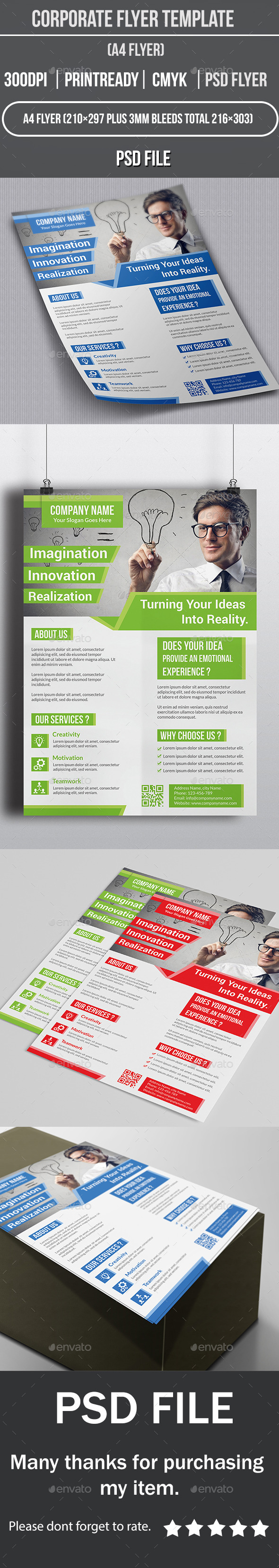 GraphicRiver Corporate Flyer Template 10887383 GraphicRiver Corporate Flyer Template 10887383