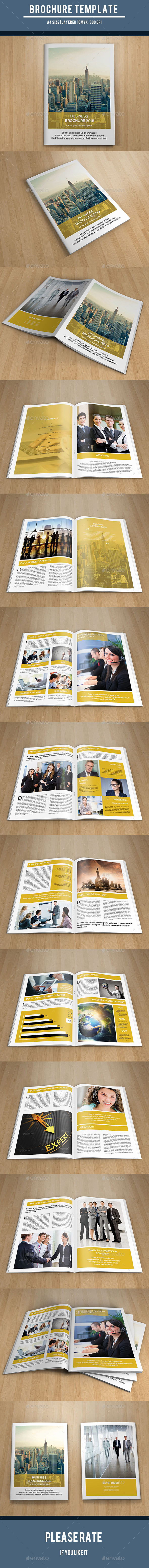 Corporate Brochure Template-V229 (Catalogs)