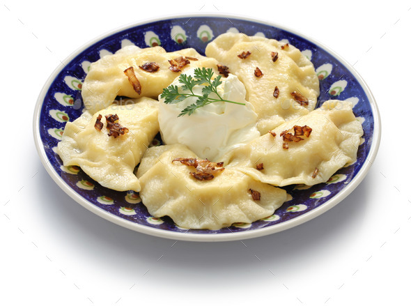 pierogi dumplings, polish food (Misc) Photo Download