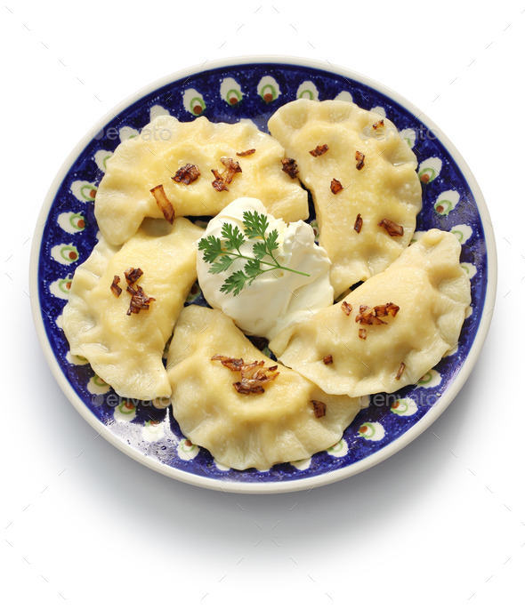 pierogi dumplings, polish food (Misc) Photo Download