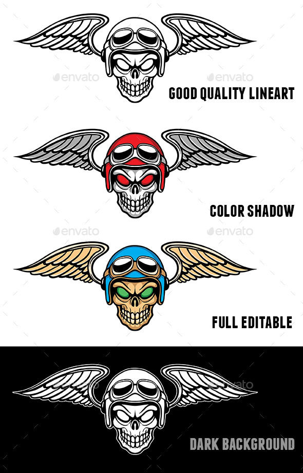 GraphicRiver Skull Rider 10889753 GraphicRiver Skull Rider 10889753